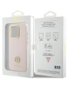 Wholesale Guess GUHCP15LM4DGPP iPhone 15 Pro jasnoróżowy/pink hardcase Silicone Logo Strass 4G - GUE3006 - {ean13} - Hurt