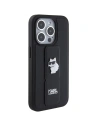 Hurtownia GSM - Etui Karl Lagerfeld KLHCP15LGSACHPK iPhone 15 Pro černé/black hardcase Gripstand Saffiano Choupette Pins - KLD1781 - {ean13} - Hurt