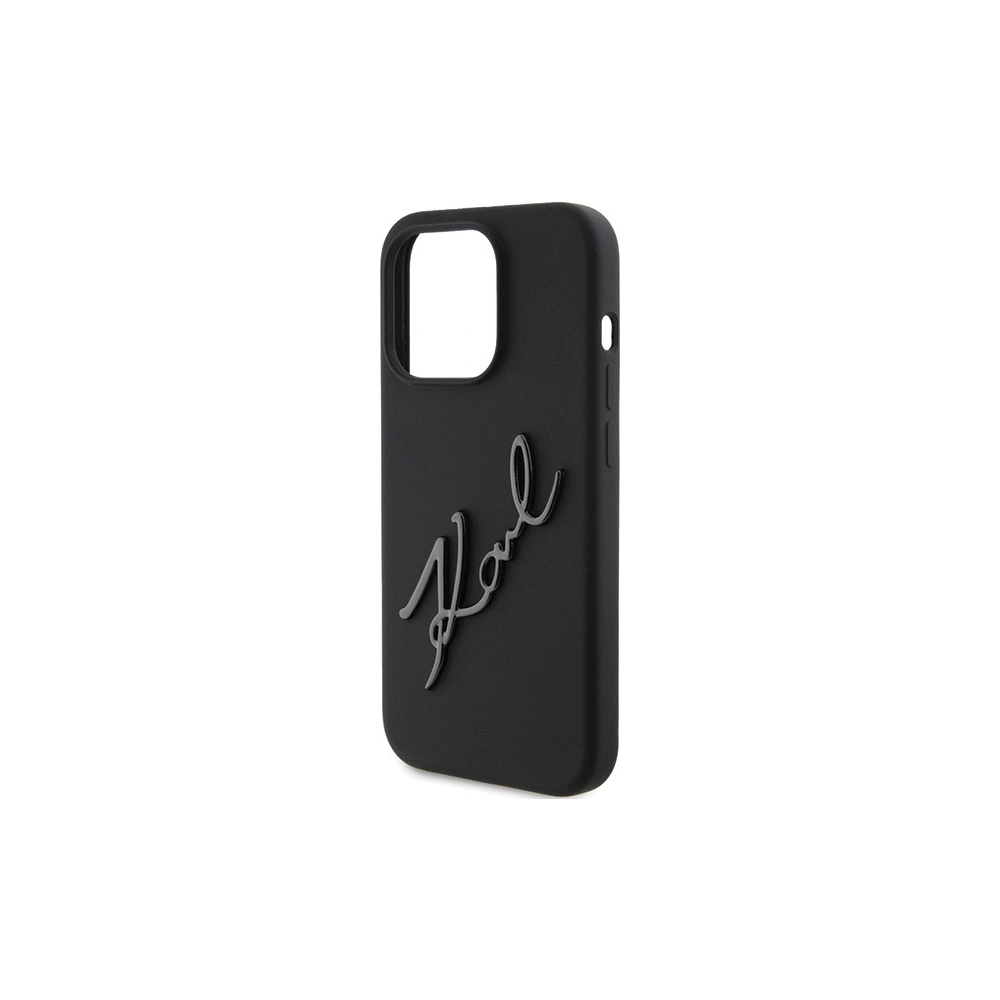 Hurtownia GSM - Etui Karl Lagerfeld KLHCP15LSKSBMCK iPhone 15 Pro fekete/black hardcase Szilikon Etui Karl Script - KLD1786 - {ean13} - Hurt