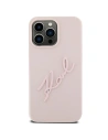 Hurtownia GSM - Etui Karl Lagerfeld KLHCP15LSKSBMCP iPhone 15 Pro różowy/pink hardcase Silicone Etui Karl Script - KLD1787 - {ean13} - Hurt