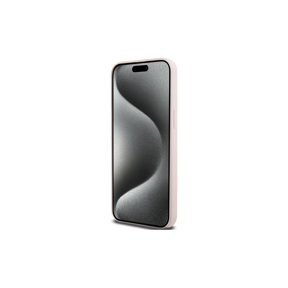 Hurtownia GSM - Etui Karl Lagerfeld KLHCP15LSKSBMCP iPhone 15 Pro rózsaszín/pink keménytok Szilikon Etui Karl Script - KLD1787 - {ean13} - Hurt