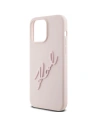Hurtownia GSM - Etui Karl Lagerfeld KLHCP15LSKSBMCP iPhone 15 Pro różowy/pink hardcase Silicone Etui Karl Script - KLD1787 - {ean13} - Hurt