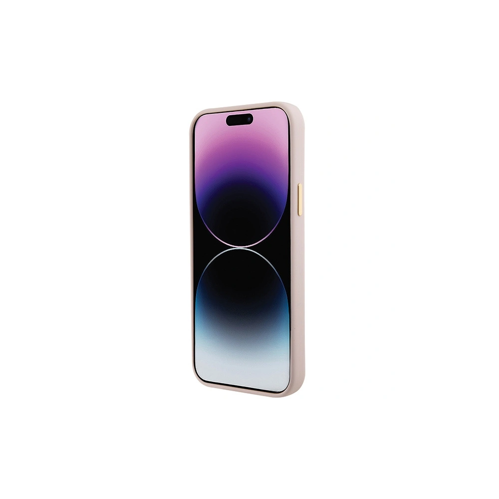 Wholesale Guess GUHCP15M4DGPP iPhone 15 Plus jasnoróżowy/pink hardcase Silicone Logo Strass 4G - GUE3015 - {ean13} - Hurt