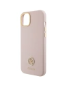 Wholesale Guess GUHCP15SM4DGPP iPhone 15 jasnoróżowy/pink hardcase Silicone Logo Strass 4G - GUE3017 - {ean13} - Hurt