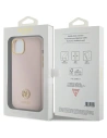 Wholesale Guess GUHCP15SM4DGPP iPhone 15 jasnoróżowy/pink hardcase Silicone Logo Strass 4G - GUE3017 - {ean13} - Hurt