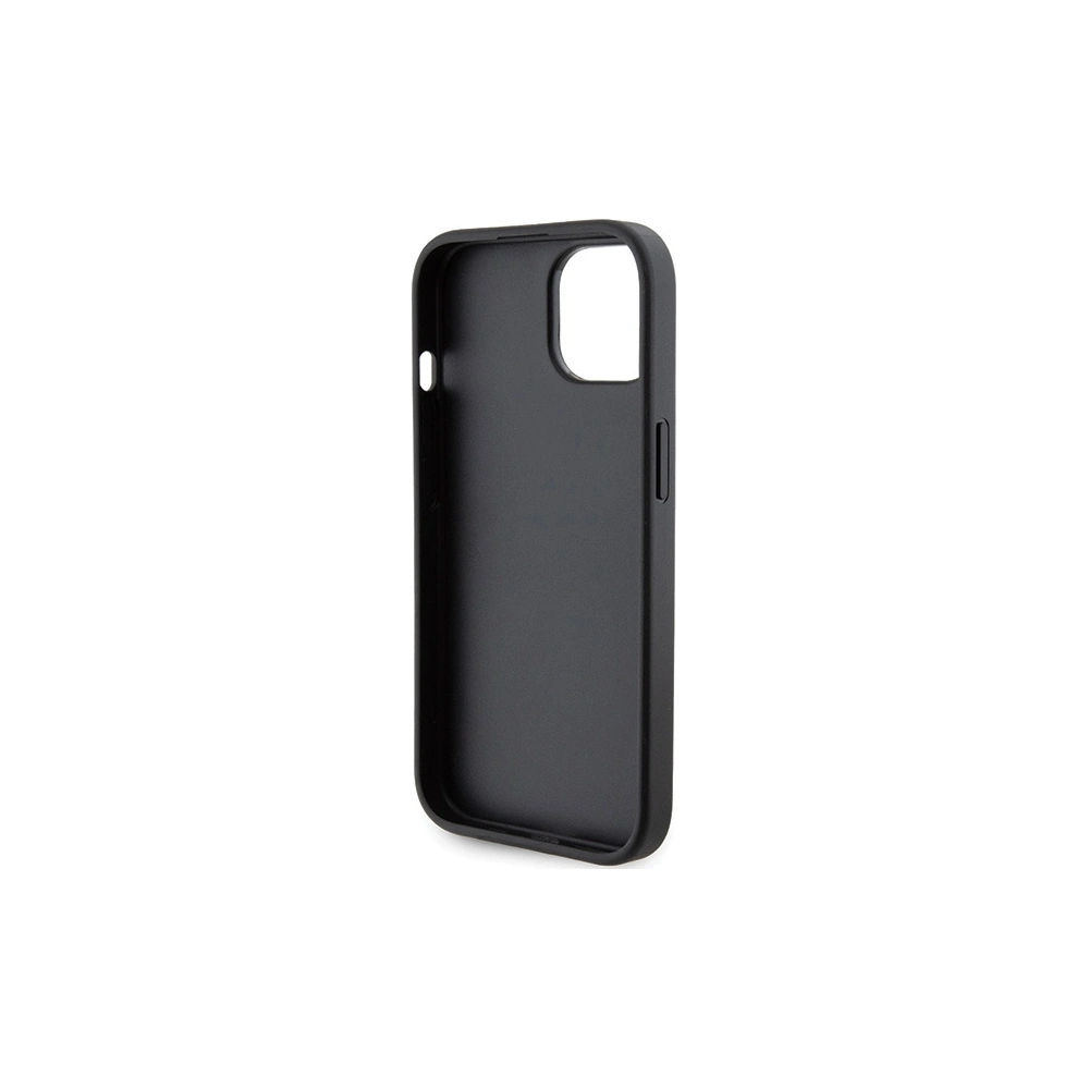 Hurtownia GSM - Etui Guess GUHCP15SPGS4TDK iPhone 15 negru/black hardcase Grip Stand 4G Triangle Strass - GUE3018 - {ean13} - Hurt