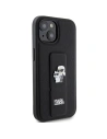Hurtownia GSM - Case Karl Lagerfeld KLHCP15MGSAKCPK iPhone 15 Plus schwarz/black hardcase Gripstand Saffiano Case Karl&Choupette Pins - KLD1792 - {ean13} - Hurt