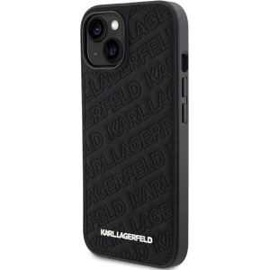 Etui Karl Lagerfeld KLHCP15MPQKPMK iPhone 15 Plus czarny/black hardcase Quilted K Pattern