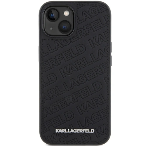 Etui Karl Lagerfeld KLHCP15MPQKPMK iPhone 15 Plus czarny/black hardcase Quilted K Pattern
