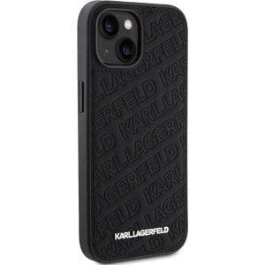 Etui Karl Lagerfeld KLHCP15MPQKPMK iPhone 15 Plus czarny/black hardcase Quilted K Pattern
