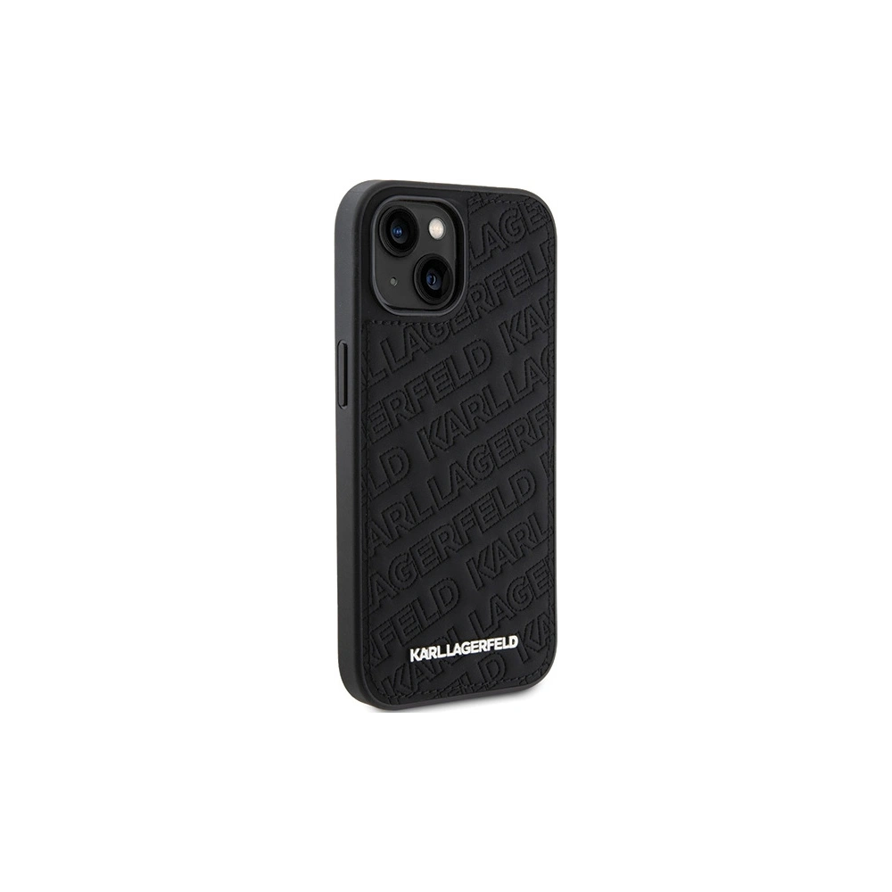 Hurtownia GSM - Etui Karl Lagerfeld KLHCP15MPQKPMK iPhone 15 Plus černé/black hardcase Quilted K Pattern - KLD1793 - {ean13} - Hurt
