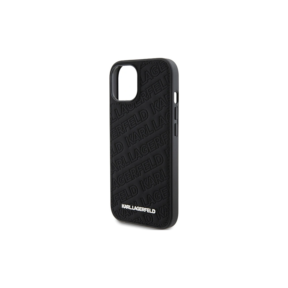 Hurtownia GSM - Etui Karl Lagerfeld KLHCP15MPQKPMK iPhone 15 Plus černé/black hardcase Quilted K Pattern - KLD1793 - {ean13} - Hurt