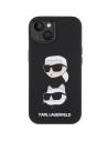 Wholesale Karl Lagerfeld KLHCP15MSDHKCNK iPhone 15 Plus czarny/black Silicone Karl&Choupette Head - KLD1795 - {ean13} - Hurt