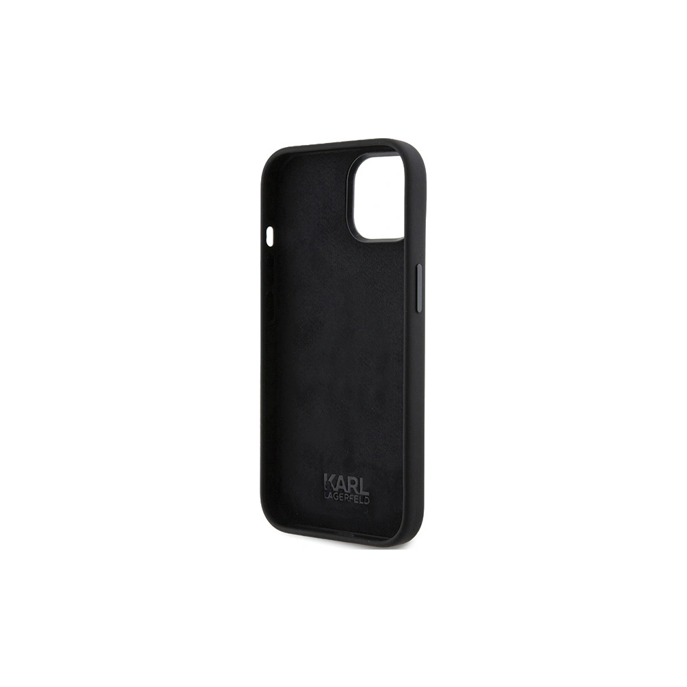 Hurtownia GSM - Etui Karl Lagerfeld KLHCP15MSDHKCNK iPhone 15 Plus černé/black silikonové etui Karl&Choupette Head - KLD1795 - {ean13} - Hurt