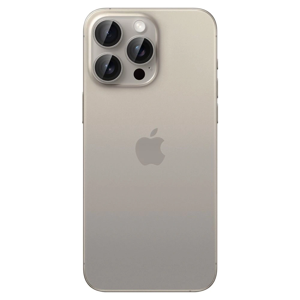 Hurtownia GSM - Osloane Aparat Spigen Optik.tr EZ Fit Camera Protector 2-pachet iPhone 14 Pro / Pro Max / 15 Pro / Pro Max Titanium Natural - SPN3201 - {ean13} - Hurt