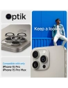 Hurtownia GSM - Oslnění aparátu Spigen Optik.tr EZ Fit Camera Protector 2-pack iPhone 14 Pro / Pro Max / 15 Pro / Pro Max Přírodní titan - SPN3201 - {ean13} - Hurt