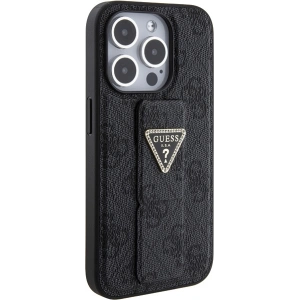 Hurtownia GSM - Etui Guess GUHCP15XPGS4TDK iPhone 15 Pro Max černý/black hardcase Grip Stand 4G Triangle Strass - GUE3024 - {ean13} - Hurt