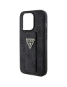 Hurtownia GSM - Etui Guess GUHCP15XPGS4TDK iPhone 15 Pro Max černý/black hardcase Grip Stand 4G Triangle Strass - GUE3024 - {ean13} - Hurt