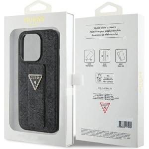 Wholesale Guess GUHCP15XPGS4TDK iPhone 15 Pro Max czarny/black hardcase Grip Stand 4G Triangle Strass - GUE3024 - {ean13} - Hurt