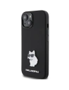 Hurtownia GSM - Etui Karl Lagerfeld KLHCP15MSMHCNPK iPhone 15 Plus fekete/sz black Szilikon Choupette Fém Gomb - KLD1796 - {ean13} - Hurt