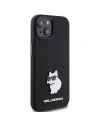 Hurtownia GSM - Etui Karl Lagerfeld KLHCP15MSMHCNPK iPhone 15 Plus fekete/sz black Szilikon Choupette Fém Gomb - KLD1796 - {ean13} - Hurt