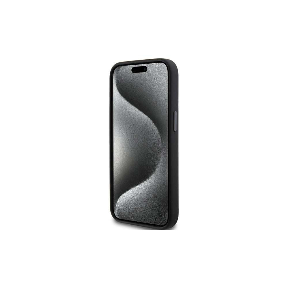 Hurtownia GSM - Etui Karl Lagerfeld KLHCP15MSMHCNPK iPhone 15 Plus fekete/sz black Szilikon Choupette Fém Gomb - KLD1796 - {ean13} - Hurt