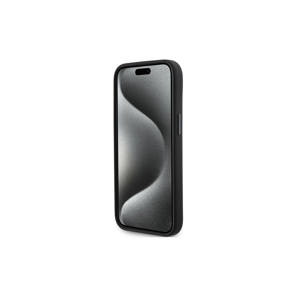 Hurtownia GSM - Etui Karl Lagerfeld KLHCP15MSMHKNPK iPhone 15 Plus czarny/black Silicone Ikonik Metal Pin - KLD1798 - {ean13} - Hurt