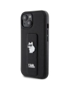 Wholesale Karl Lagerfeld KLHCP15SGSACHPK iPhone 15 czarny/black hardcase Gripstand Saffiano Choupette Pins - KLD1799 - {ean13} - Hurt