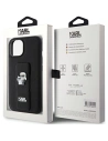 Hurtownia GSM - Etui Karl Lagerfeld KLHCP15SGSAKCPK iPhone 15 černé/black hardcase Gripstand Saffiano Etui Karl&Choupette Pins - KLD1800 - {ean13} - Hurt