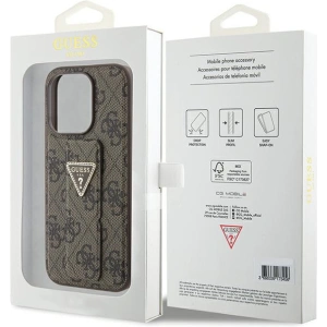 Wholesale Guess GUHCP15XPGS4TDW iPhone 15 Pro Max brązowy/brown hardcase Grip Stand 4G Triangle Strass - GUE3025 - {ean13} - Hurt