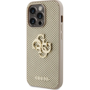Hurtownia GSM - Etui Guess GUHCP15XPSP4LGD iPhone 15 Pro Max arany/hardcase Perforált 4G Csillámos - GUE3027 - {ean13} - Hurt