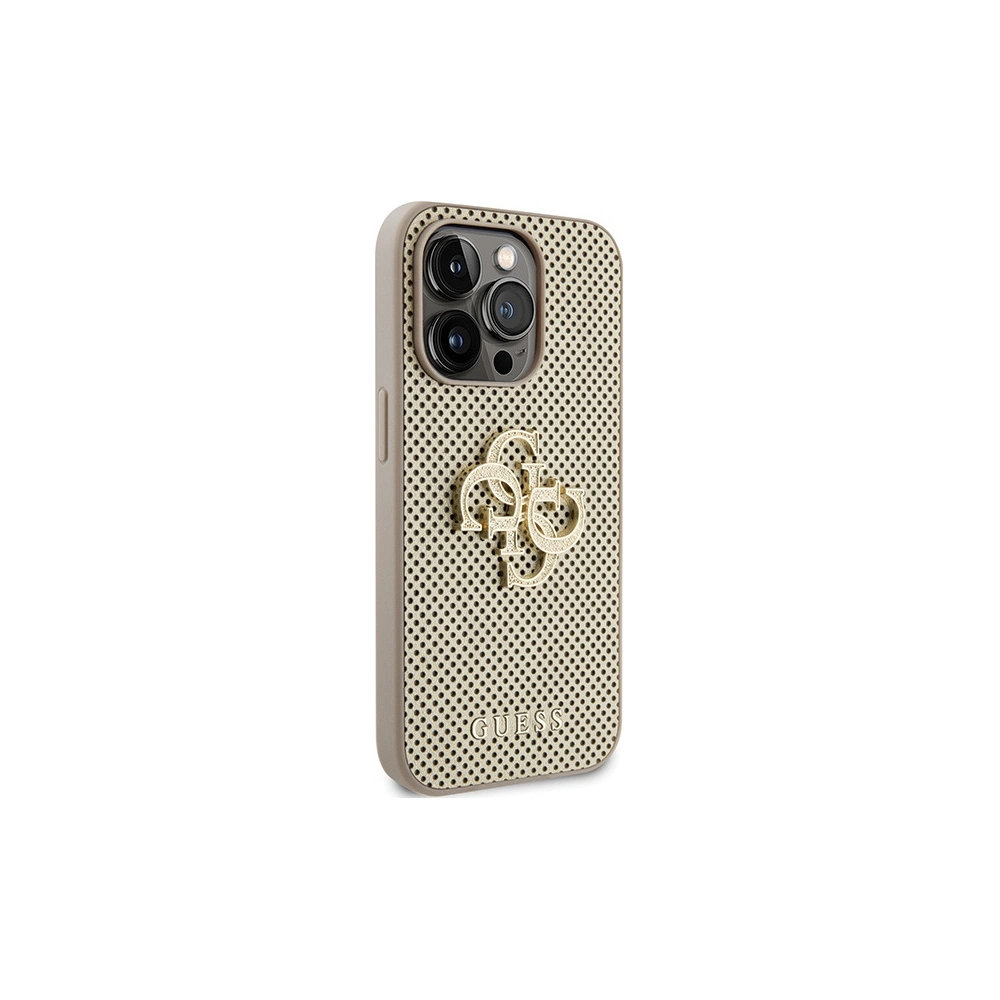 Hurtownia GSM - Case Guess GUHCP15XPSP4LGD iPhone 15 Pro Max gold hartschale Perforiert 4G Glitter - GUE3027 - {ean13} - Hurt