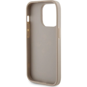 Hurtownia GSM - Etui Guess GUHCP15XPSP4LGD iPhone 15 Pro Max aurie/gold hardcase Perforated 4G Glitter - GUE3027 - {ean13} - Hurt