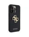Hurtownia GSM - Case Guess GUHCP15XPSP4LGK iPhone 15 Pro Max schwarz/black hardcase Leder Perforiert 4G Glitter Logo - GUE3028 - {ean13} - Hurt