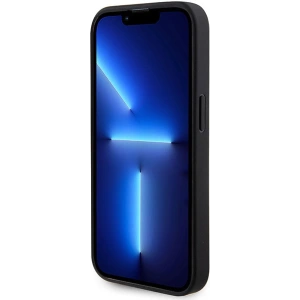 Hurtownia GSM - Etui Guess GUHCP15XPSP4LGK iPhone 15 Pro Max fekete/black hardcase bőr perforált 4G csillogó logó - GUE3028 - {ean13} - Hurt
