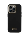 Hurtownia GSM - Case Guess GUHCP15XSMBSLK iPhone 15 Pro Max schwarz/hardcase Silikon Script Metall Logo & Rahmen - GUE3029 - {ean13} - Hurt