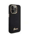 Hurtownia GSM - Case Guess GUHCP15XSMBSLK iPhone 15 Pro Max schwarz/hardcase Silikon Script Metall Logo & Rahmen - GUE3029 - {ean13} - Hurt