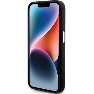 Hurtownia GSM - Etui Guess GUHCP15XSMBSLK iPhone 15 Pro Max fekete/hardcase szilikon script fém logó és keret - GUE3029 - {ean13} - Hurt