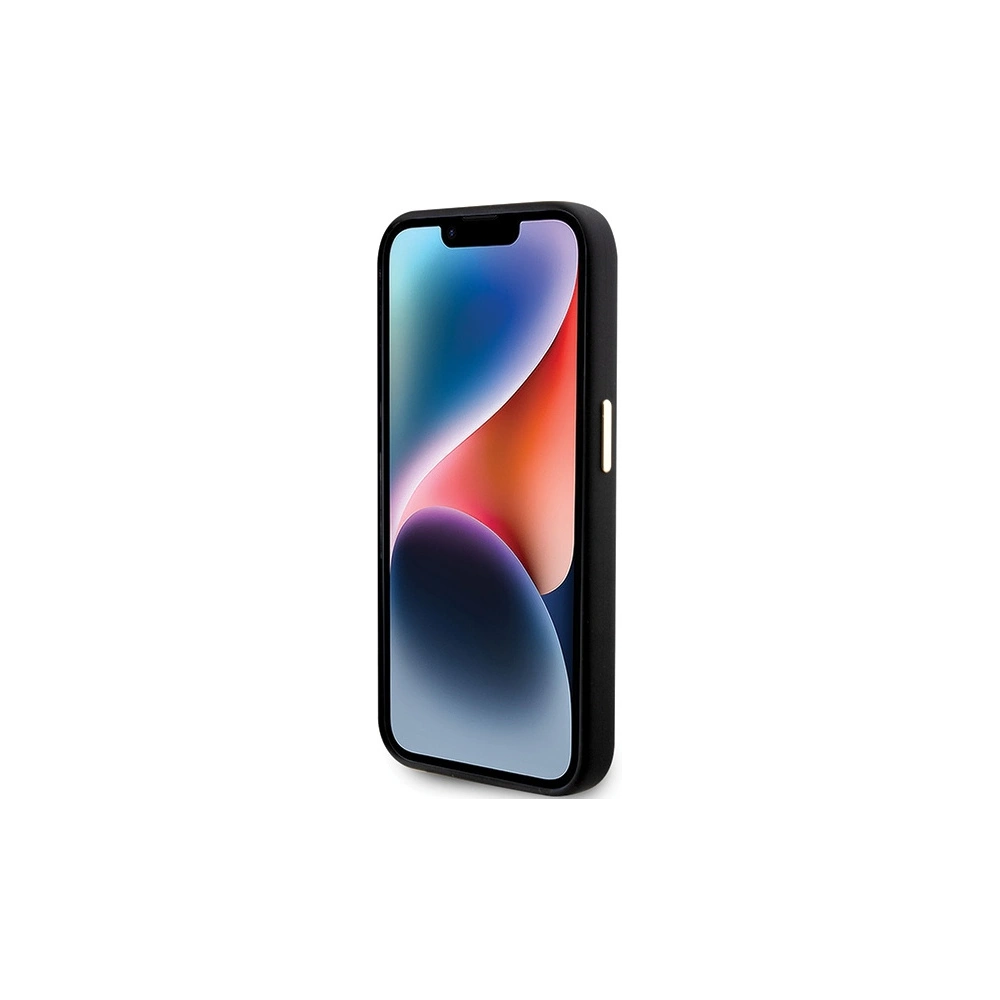 Hurtownia GSM - Etui Guess GUHCP15XSMBSLK iPhone 15 Pro Max fekete/hardcase szilikon script fém logó és keret - GUE3029 - {ean13} - Hurt