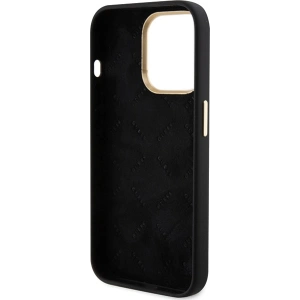 Hurtownia GSM - Case Guess GUHCP15XSMBSLK iPhone 15 Pro Max schwarz/hardcase Silikon Script Metall Logo & Rahmen - GUE3029 - {ean13} - Hurt