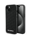 Hurtownia GSM - Case Karl Lagerfeld KLHCP15SPQKPMK iPhone 15 schwarz/black hardcase Quilted K Pattern - KLD1801 - {ean13} - Hurt