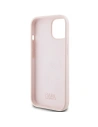 Etui Karl Lagerfeld KLHCP15SSKSBMCP iPhone 15 rózsaszín/pink keményház Szilikon Etui Karl Script
