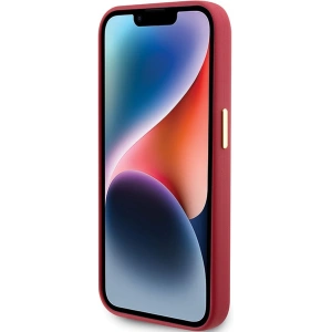Hurtownia GSM - Etui Guess GUHCP15XSMBSLM Apple iPhone 15 Pro Max hardcase Silicon Script Metal Logo & Frame magenta - GUE3033 - {ean13} - Hurt