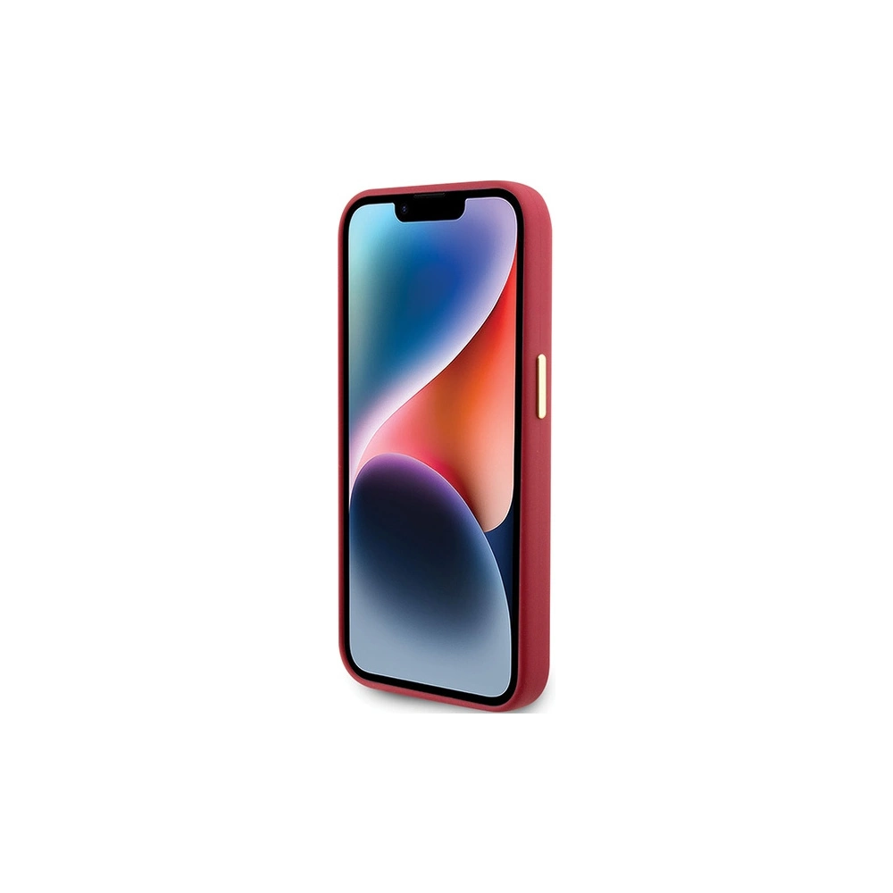 Hurtownia GSM - Etui Guess GUHCP15XSMBSLM Apple iPhone 15 Pro Max hardcase silikonový s kovovým logem a rámem magenta - GUE3033 - {ean13} - Hurt