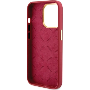 Hurtownia GSM - Etui Guess GUHCP15XSMBSLM Apple iPhone 15 Pro Max hardcase Silicon Script Metal Logo & Frame magenta - GUE3033 - {ean13} - Hurt