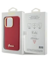 Hurtownia GSM - Etui Guess GUHCP15XSMBSLM Apple iPhone 15 Pro Max hardcase silikonový s kovovým logem a rámem magenta - GUE3033 - {ean13} - Hurt