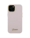 Hurtownia GSM - Etui Guess GUHCP15XSMBSLP Apple iPhone 15 Pro Max hardcase Silicone Script Metal Logo & Frame růžový/pink - GUE3034 - {ean13} - Hurt