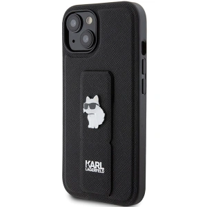 Hurtownia GSM - Etui Karl Lagerfeld KLHCP15MGSACHPK Apple iPhone 15 Plus / 14 Plus hardcase Gripstand Saffiano Choupette Pins negru/black - KLD1808 - {ean13} - Hurt