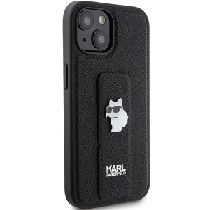 Hurtownia GSM - Etui Karl Lagerfeld KLHCP15MGSACHPK Apple iPhone 15 Plus / 14 Plus hardcase Gripstand Saffiano Choupette Pins černý/black - KLD1808 - {ean13} - Hurt