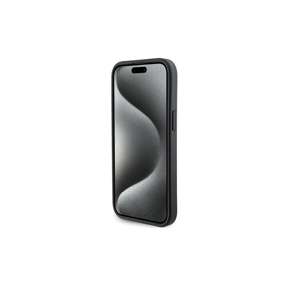 Hurtownia GSM - Case Karl Lagerfeld KLHCP15MGSACHPK Apple iPhone 15 Plus / 14 Plus Hardcase Gripstand Saffiano Choupette Pins schwarz/black - KLD1808 - {ean13} - Hurt